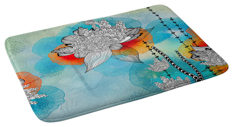 Iveta Abolina Coral Memory Foam Bath Mat, 17"x24"