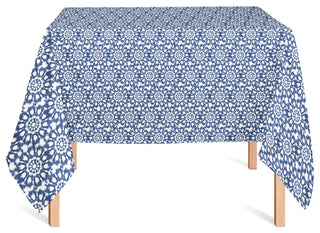 Radial Shibori Pattern 58x58 Tablecloth