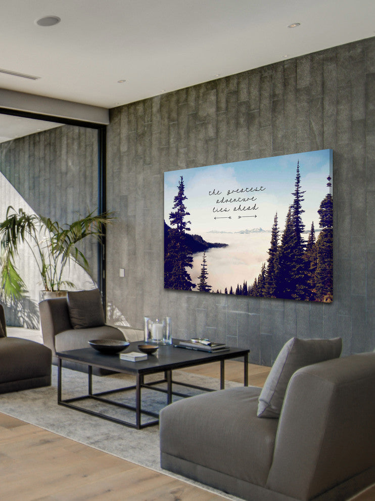 "The Greatest Adventure" Print on Canvas by Sylvia Cook