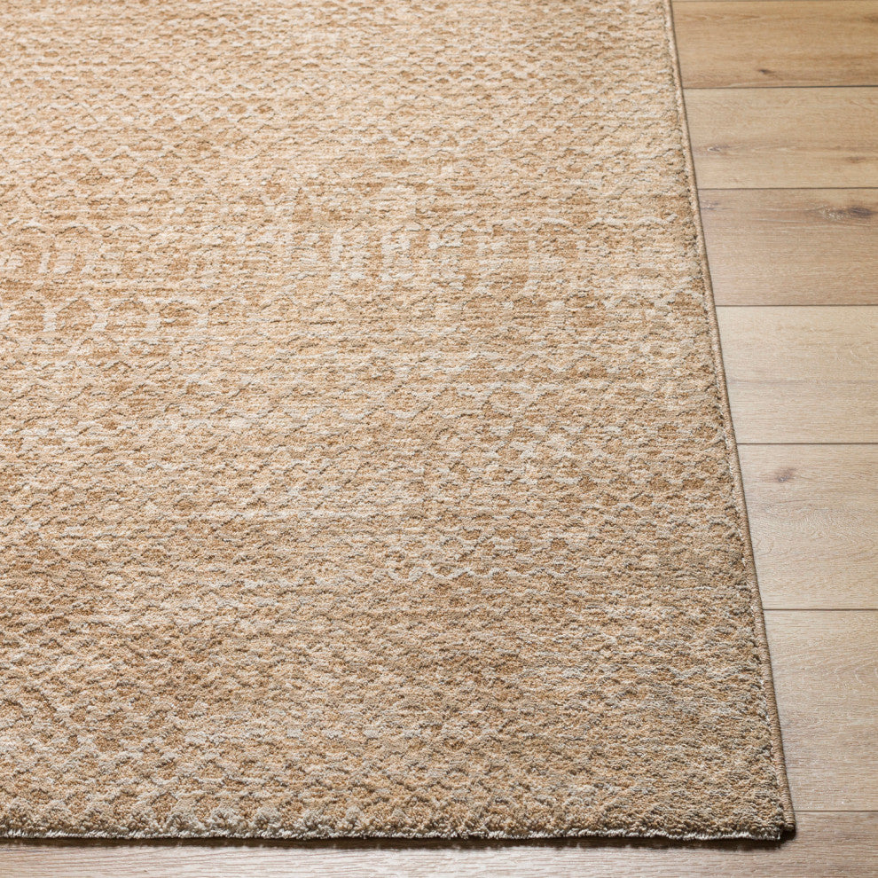 Surya Masterpiece MPC-2302 Machine Woven Area Rug, Beige, 7'10" x 10'2"