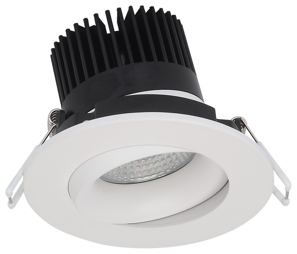 12 Watt LED Downlight - Gimbaled - 3.5 in. - 120 Volt - Round - Remote Driver
