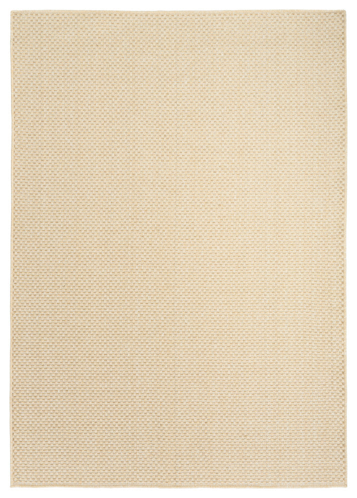Nourison Tulum 6' x 9' Cream Outdoor Rug