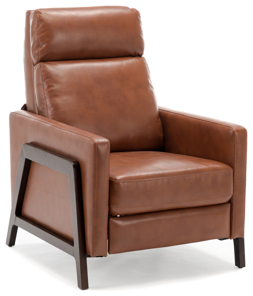 Maxton Push Back Recliner, Caramel