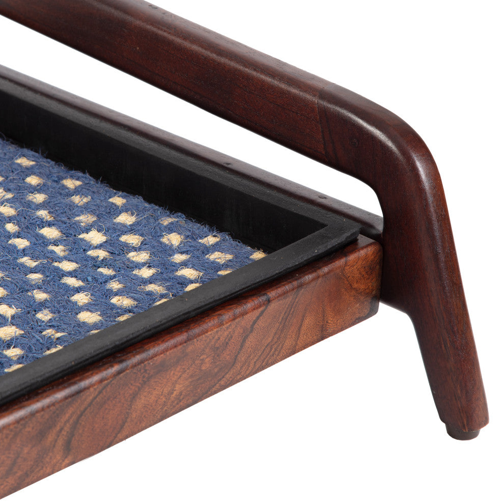 Single-Tier Brown Stand With 2-Pair Rubber Boot Tray K.C. Whistle