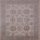 Ahgly Company Indoor Square Mid-Century Modern Area Rugs, 4' Square