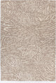 Hester Hand-Tufted Contemporary Rug, Brown/Tan, Rectangular 5'x7'6