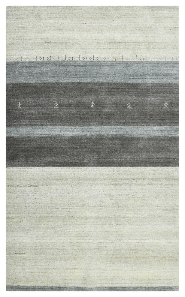 Blend Kently Area Rug, Ivory, 8' x 10', Striped