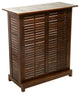 GDF Studio 3-Piece Catrina Mahogany Stained Wood Bar Stool Bar Set