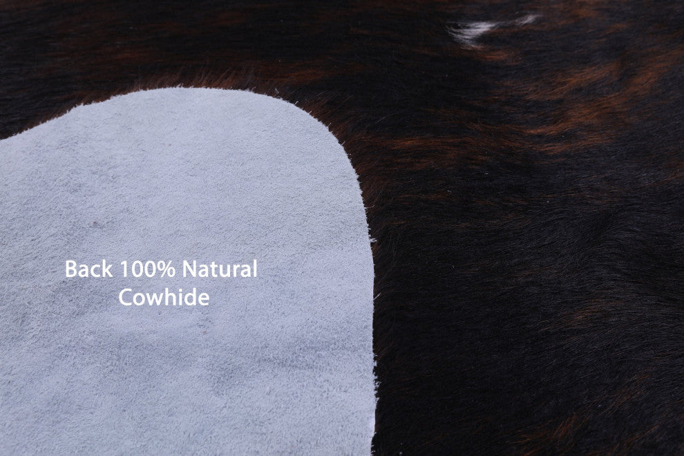 Natural Cowhide Rug 5' 5" X 6' 0" C2175