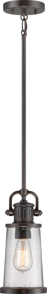 Quoizel SDN1506IB One Light Mini Pendant Steadman Imperial Bronze