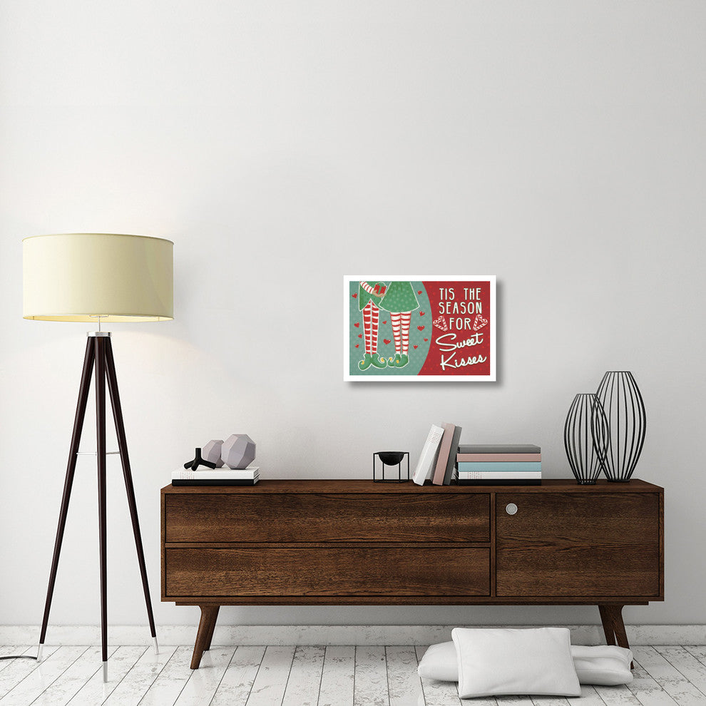 "Retro Christmas III Bright" Digital Paper Print by Janelle Penner, 26"x18"