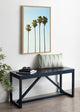 Sylvie Four Palm Trees Framed Canvas by Simon Te, 23x33