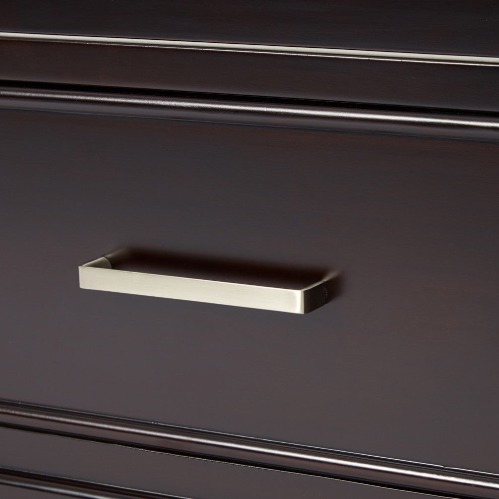 Ariel Stafford 31" Single Sink Bathroom Vanity Base, Espresso