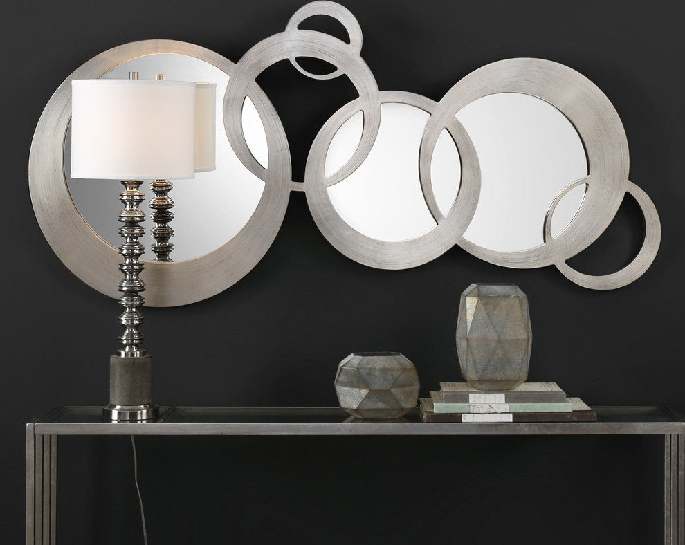 Uttermost Odiana Silver Rings Modern Mirror