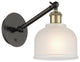 Innovations 317-1W-BAB-G411 1-Light Sconce, Black Antique Brass