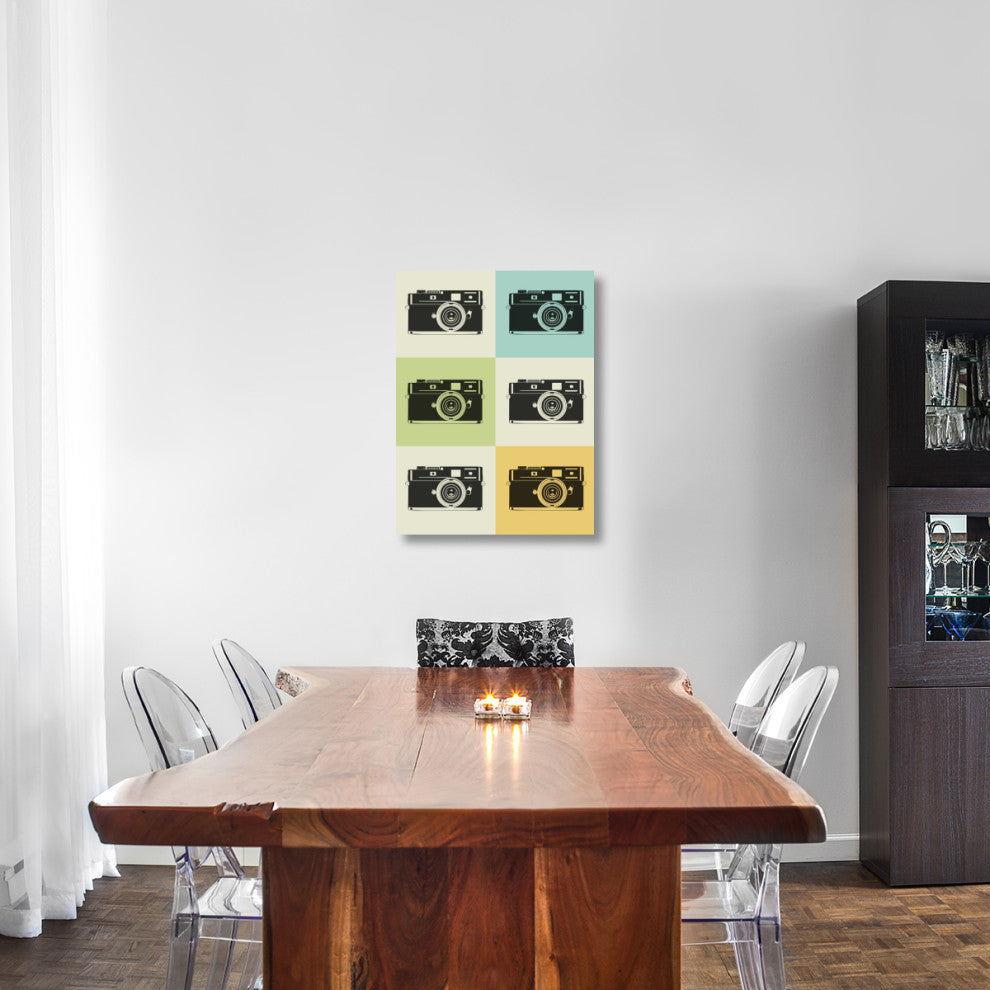 "Camera Grid" Poster Fine Art Print
