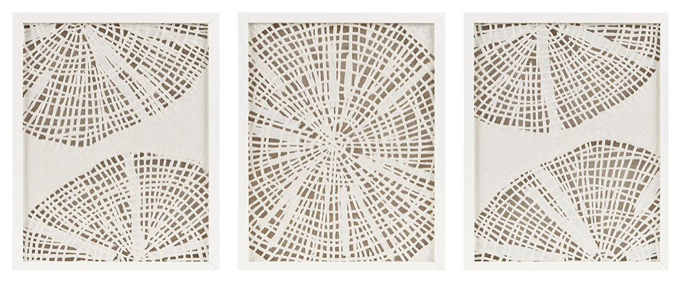 Madison Park Solana Handmade Rice Paper Coastal Wall Decor