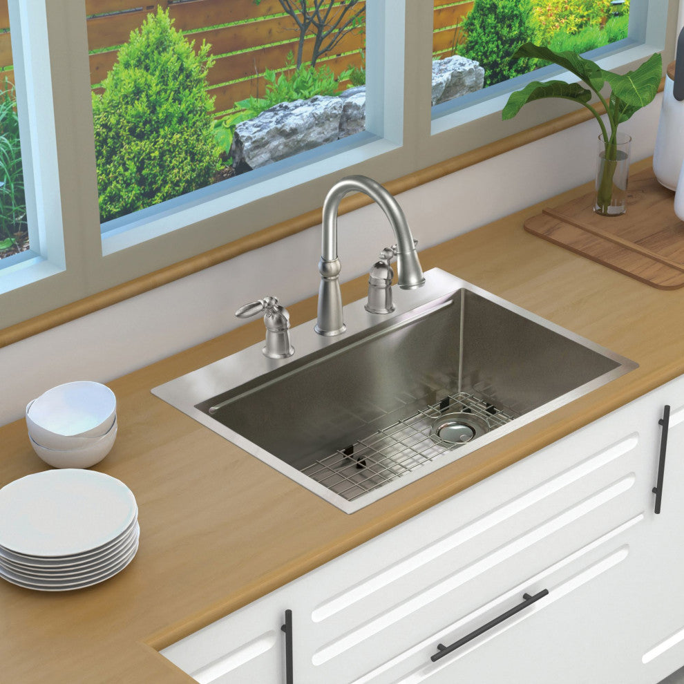 Transolid Kitchen Workstation, 3 Faucet Holes