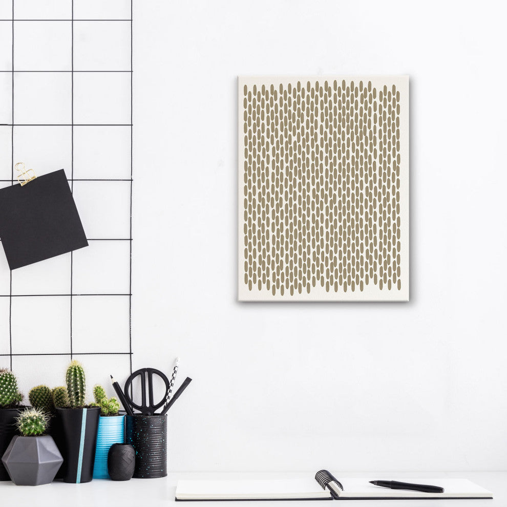 Abstract Neutral CLXII' Canvas Wall Art by ChiChi Decor, 16"x12"