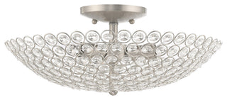 Livex Lighting Brushed Nickel 3-Light Ceiling Mount