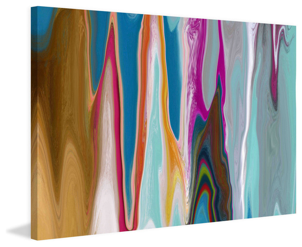 "Ocean Movement II" Painting Print on Canvas by Irena Orlov