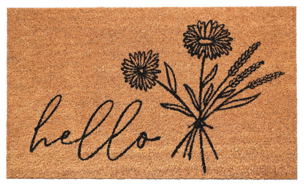 Calloway Mills WildFlower Bouquet Doormat, 24x48