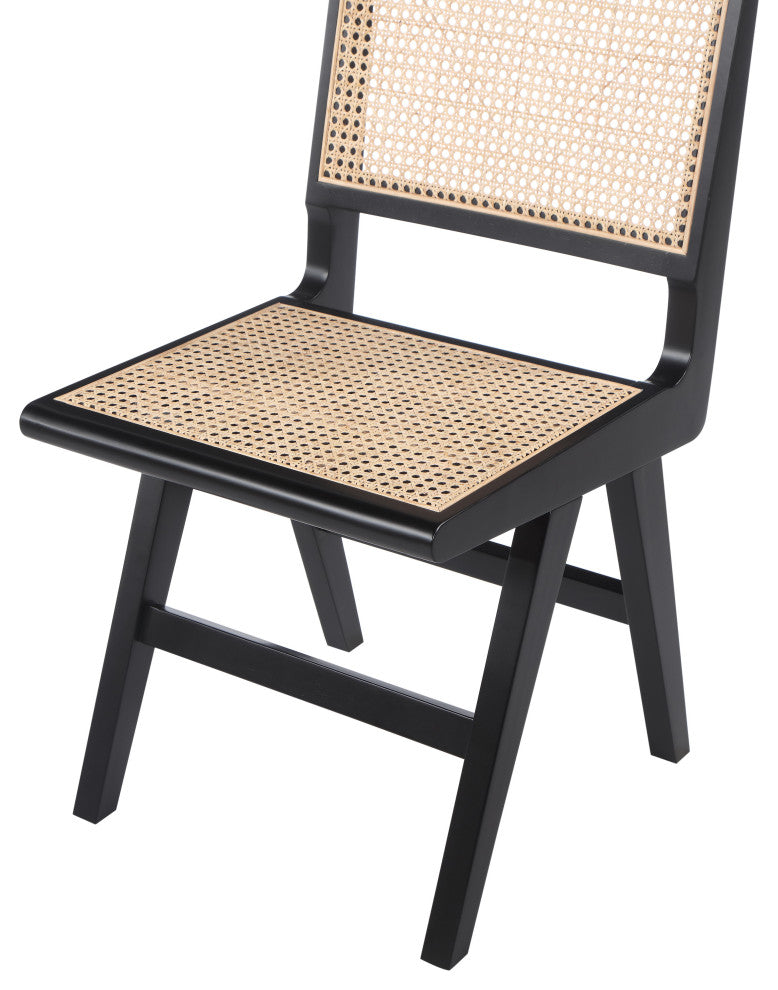 Preston Dining Chair, Set of 2, Black, Side Chair