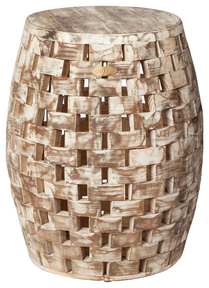 Maya Oval Garden Stool