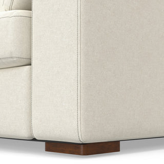 Charlie Left-Facing Sectional in Tightly Woven Performance Fabric