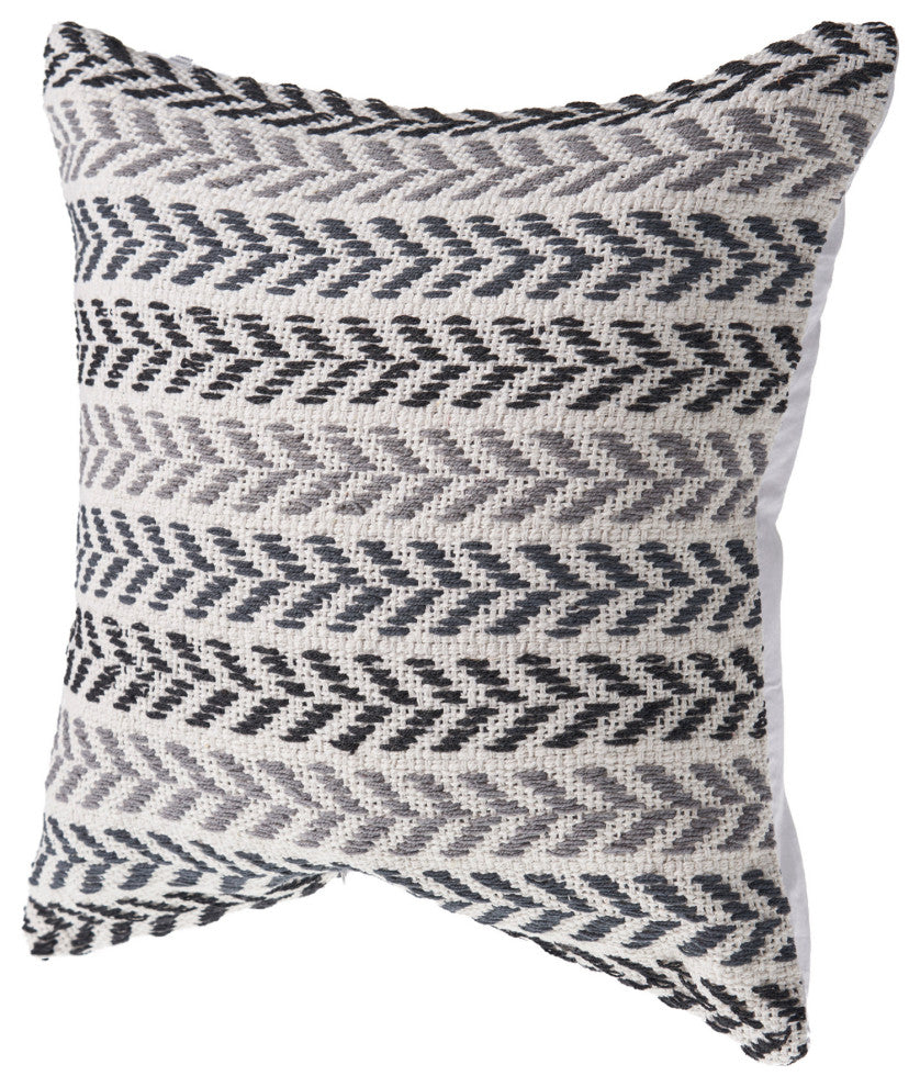 Hint of Grayscale Throw Pillow