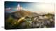 "Rocky Green Mountains" Panorama Landscape Wall Art, 32"x16"