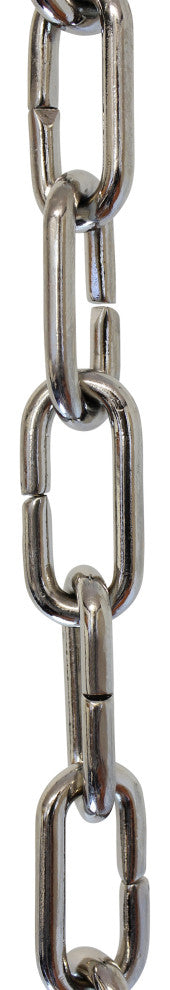 RCH Hardware Brass Standard Link Chandelier Chain, Various Finishes, Polished Ni