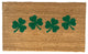 Shamrocks St. Patrick's Day Doormat