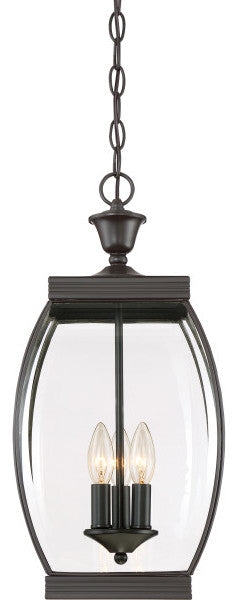Quoizel OAS1909Z Three Light Outdoor Hanging Lantern Oasis Medici Bronze