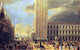 Luca Carlevaris St. Mark's Square With Charlatans Wall Decal