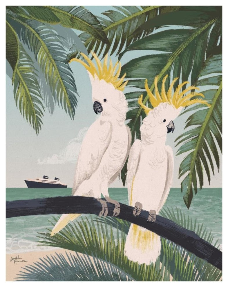 "Welcome to Paradise IX" Digital Paper Print by Janelle Penner, 18"x22"