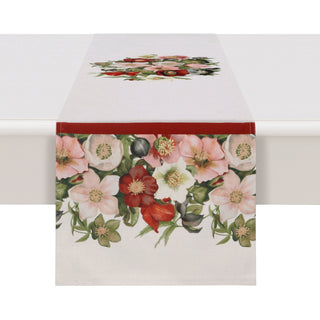 Laural Home Vintage Petals 13" X 72" Table Runner