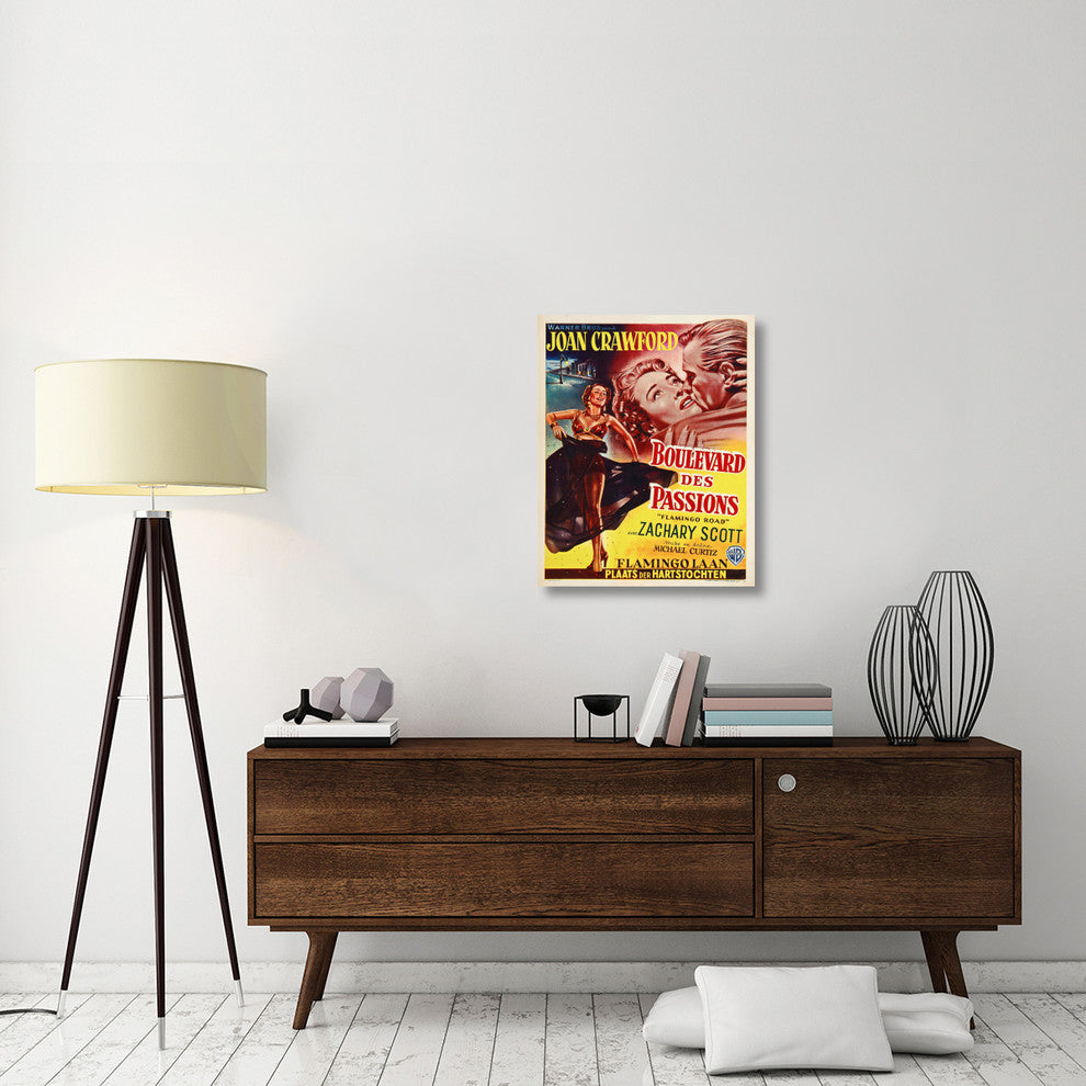 "Belgian - Flamingo Road" Canvas Giclee by Hollywood Photo Archive, 24"x30"