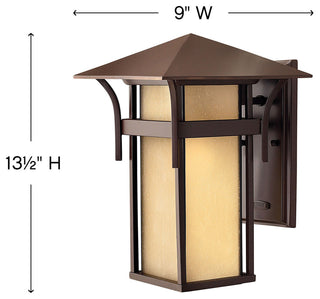 Hinkley Lighting H2574 13.5"H 1 Light Lantern Outdoor Wall Sconce - Anchor
