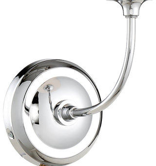 Libby Langdon for Crystorama Sylvan 1 Light Chrome Wall Mount