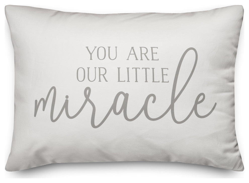 Our Little Miracle 14"x20" Spun Poly Pillow
