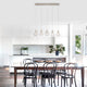 Thoas 5-Light Silver Cluster Pendant