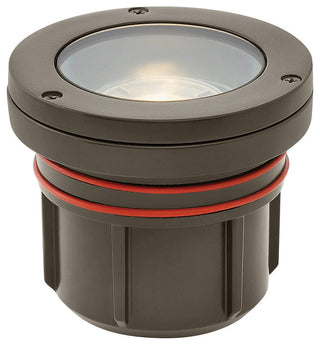 Hinkley Flat Top Well Light Variable Output Led 27K , Bronze