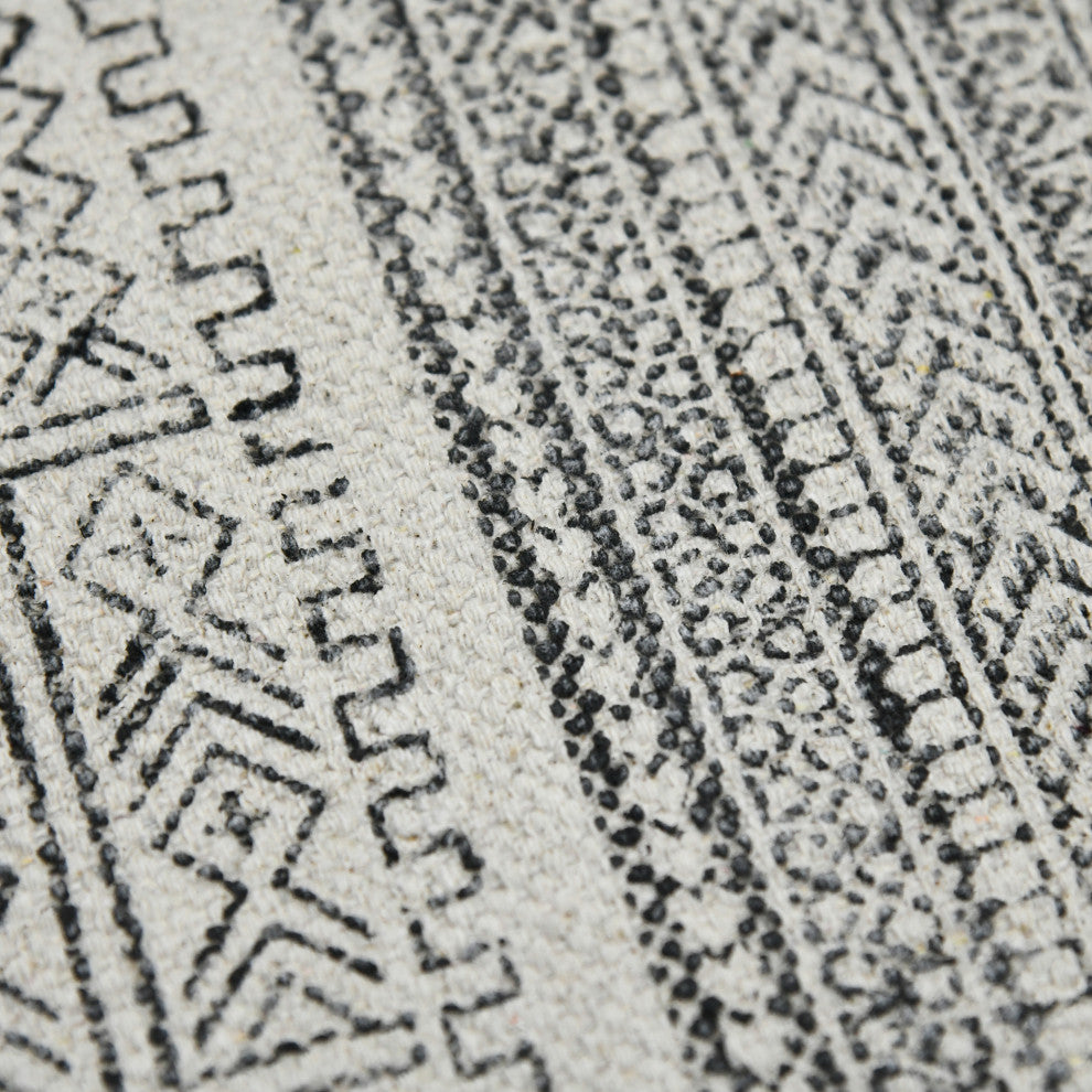 DUNE Alliya Area Rug, Gray, 7'6" x 10', Geometric