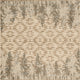 3' X 5' Ivory Southwestern Area Rug