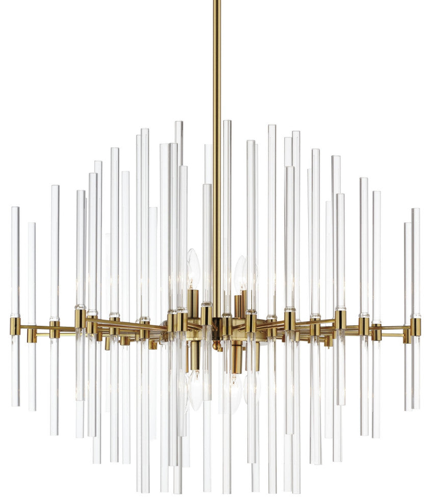 Maxim 38406CL Divine 8 Light 29"W Pendant - Heritage