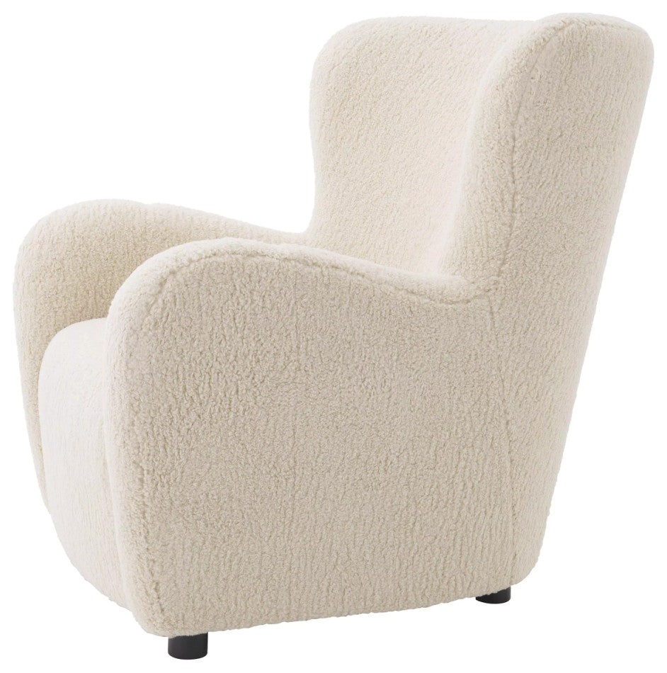 Brisbane Cream Wingback Chair | Eichholtz Svante L