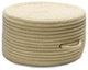 Colonial Mills Pouf Solid Chenille Pouf Celery Round, 20"x20"x11"