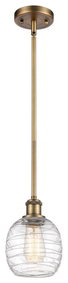 Innovations 516-1S-BB-G1013-LED 1-Light Mini Pendant, Brushed Brass