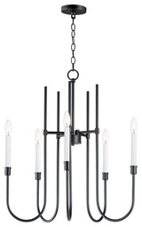 Maxim Tux 5-Light Chandelier 11285BK - Black
